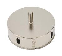 Spacnana Mèche de Scie Cloche Diamantée, Coupe-diamant 95 Mm pour Applications de Verre, Carrelage, Céramique et Marbre