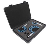 Spacnana Micromètre de Diamètre Extérieur, Acier à Roulement, Ensemble de Micromètres Haut de Gamme 0-25 Mm 25-50 Mm 50-75 pour la Mesure Industrielle