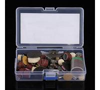 Spacnana Mini Kit d'outils Rotatifs 141 Pièces, Ensemble d'accessoires en Métal pour Couper, Polir et Poncer, Compatible avec Plusieurs Marques pour le Bricolage et l'artisanat