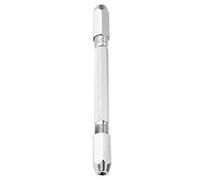 Spacnana Mini Manuel à Double extrémité à Double extrémité Vice Micro Mand Drill avec Acier Blanc, Pince de Précision Régulière, Poignée Antidérapante pour Forage en Plastique en Bois
