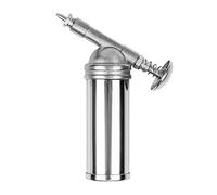 Spacnana Mini Outil de Remplissage de Graisse de Type Poussoir 80 CC, Matériau en Alliage, Conception Portable avec Buse Coudée pour l'entretien des équipements Mécaniques des Véhicules