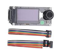 Spacnana MKS MINI12864V3.0 Moniteur Intelligent Rétro-éclairage Rvb, Bouton de Réglage, Pièces de Commande D'écran D'imprimante 3D avec Prise en du Micrologiciel.0