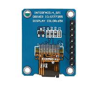 Spacnana Module d'affichage LCD Couleur 0,96 Pouces, Interface SPI Pilote ST7735, Résolution RVB 80 X 160 pour Systèmes Embarqués et Projets électroniques