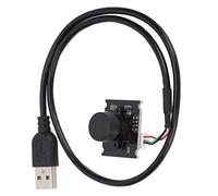 Spacnana Module de Caméra USB 3MP, Carte Web OV3660 HD Board 110 ° avec Un Objectif Grand Angle avec Une Mise au Point Manuelle, pour OS X