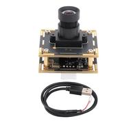 Spacnana Module de Caméra USB, Carte de Caméra de Résolution 8,29 MP 4K avec Objectif Grand Angle, pour Dispositif de Terminal Intelligent de Machine Publicitaire PC (80° Aucune Distorsion 4,2 mm)