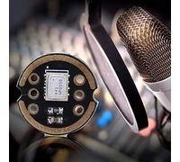 Spacnana Module de Microphone Omnidirectionnel, Interface I2S Haute Précision INMP441, Faible Consommation d'énergie, Sortie Numérique 24 Bits pour Applications Audio
