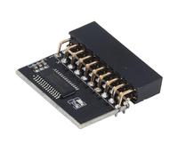 Spacnana Module TPM 2.0 avec Cryptage Puissant, Interface LPC Haute compatibilité, Module de Plate-Forme de Confiance TPM 2.0 20 Broches pour Carte Mère