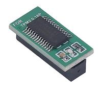 Spacnana Module TPM, pour la Série 100, Module de sécurité TPM 2.0 à 18 Broches avec Chiffrement Fort, Compatible pour Le Test de Mise à Niveau