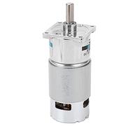 Spacnana Moteur à Engrenages CC 12V XD-42GA755, 150 Tr/min CW CCW | Construction d\'engrenages entièrement métalliques, stator de bobine en cuivre pur, protection contre les surintensités,