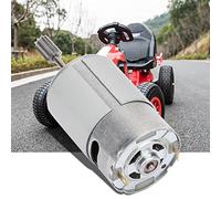 Spacnana Moteur Micro Moteur Haute Vitesse 6 V RS550, Matériau de qualité Supérieure avec Structure Solide et Vitesse Stable pour Voitures Jouets électriques et Motos pour Enfants (6V550-14000 tr/min)