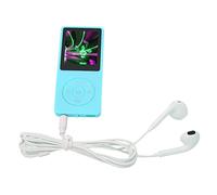 Spacnana MP3 MP4 Player, 8 Go Memory 64 Go, Extensible, Lecteur de Musique Portable avec des Boutons Classiques, pour Les Sports, la Course, Les Voyages (Blue)