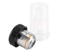 Spacnana Objectif Infini 10X pour Microscope Métallurgique, Distance de | Accessoire de microscope, grossissement 10X, vue large champ, corps en alliage d\'aluminium, inspection industrielle,