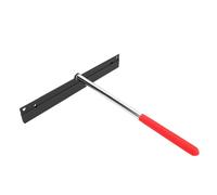 Spacnana Outil de Pliage de Tôle, Plieuse Manuelle Robuste de 28,58 Cm | Construction en Acier Inoxydable, capacité de Calibre 24, Profondeur de Pliage de 1 Po, Trou de Visée pour L’alignement,