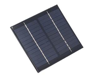 Spacnana Panneau Solaire, Panneau en Polysilicium 1,5 W 12 V pour Jouets Solaires Rechargeables, Appliques Murales, Projets de Bricolage