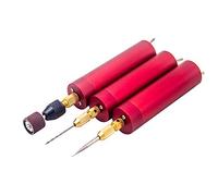 Spacnana Perceuse électrique Manuelle, Mini Outil de Meulage et de Polissage Multifonctionnel, alimenté par USB, Idéal pour les Projets de Gravure et d'artisanat (rouge)
