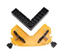 Spacnana Pince D'angle à 90 Degrés, Gabarit en Plastique en Forme de L avec Bloc Réglable pour Assembler des Cadres Carrés et des Armoires