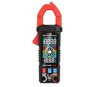 Spacnana Pince Multimètre Numérique True RMS 1000A AC DC, Testeur de Courant de Tension avec Affichage Couleur, Lampe de Poche, Sonde de Température pour Réparation électrique