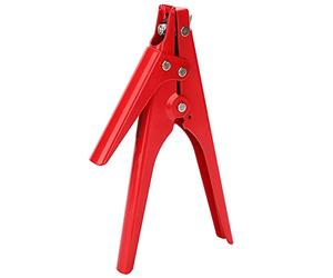 Spacnana Pistolet à Attache de Câble en Nylon, Tendeur D'attache de Câble, Outil D'attache de avec Poignée Confortable en Acier à Haute Teneur en Carbone pour un Regroupement Rapide
