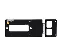 Spacnana Plaque de Positionnement à Angle Droit de 260 Mm, Alliage D'aluminium Haute Résistance fraisé CNC pour une Coupe à 90 Degrés, avec Tige de Serrage Rapide