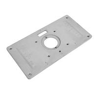 Spacnana Plaque d'insertion de Table de Routeur en Aluminium, Construction Robuste en Plastique et en Aluminium, Ajustement Précis pour les Machines à Bois et à Graver
