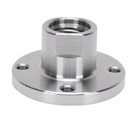 Spacnana Plaque Frontale de à Bois de 2 Pouces en Acier allié Haute Résistance avec Extension de Broche de 30 Mm pour Broche 1x8TPI Petit Bol Tournant des Projets de Travail du Bois