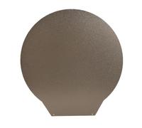 Spacnana Plateau Rond, 330 Mm, PEI texturé Double Face | Base en Acier à Ressort, Résistance à la Chaleur de 300 Degrés, PLA PETG TPU ABS, Nettoyage à L’alcool à L’eau Savonneuse,