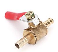 Spacnana Pliage de Balle en Laiton Rustressant, Conception de Levier Manuel pour Un Contrôle Facile de L'air, 5 Pcs pour Les Ateliers (6MM)