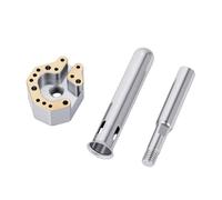 Spacnana Pointe de Fer à Souder pour Joystick, pour Contrôleurs de la | Pointe de Fer à Dessouder pour Contrôleur, Système de Cartouche T12, plaqué Laiton, Bâton Analogique de 13 Mm, pour Elite
