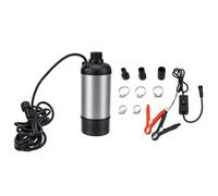 Spacnana Pompe à Eau Submersible 12VDC 1268GPH, Pompe à Eaux Usées | avec Clips de Batterie, Moteur sans Balais 4 200 Tr/min, Levage de 5 à 7 M, Comprend 3 Adaptateurs de Tuyau (14/19/25 mm),