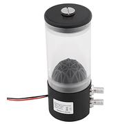 Spacnana Pompe de Refroidissement à Eau CC, Kit de Pompe de Refroidissement Liquide 12 V Haute efficacité pour du Processeur avec Connecteur à 3 Broches, Débit de 500 L/H pour Systèmes PC de Jeu