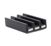 Spacnana Porte-foret Magnétique, Outil à Clamp/Holder en Caoutchouc avec Changement Rapide d'embout, Rangement Latéral Facile d'accès pour électriciens et Charpentiers