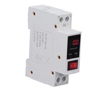 Spacnana Protecteur de surintensité à Récupération Automatique, Dispositif de Protection contre les Surintensités monophasé 16A AC 220V avec Affichage Numérique et Retard, Montage sur