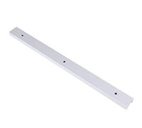 Spacnana Rail à Fente en T en Alliage D'aluminium de 400 Mm, Profil en T Universel à Double Coupe pour le Travail du Bois avec Vis Autotaraudeuses, Compatible avec la Perceuse à Colonne