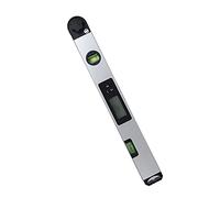 Spacnana Rapporteur Numérique Pliant en Alliage D'aluminium, Plage de | Détecteur d\'angle scellé IP54, grand affichage rétroéclairé LCD, configuration de scie à onglet pour le travail du bois,