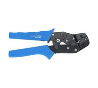 Spacnana Ratchet Terminal Crimper, 0.5-2.5mm² Mâchoire | Forge en acier allié traité thermiquement, dureté trempée à haute fréquence, levier de roue rotatif, poignée ergonomique