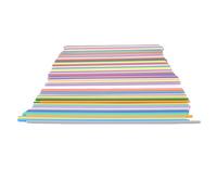 Spacnana Recharges de Stylo d' 3D, Filament PCL 32 Couleurs Non Obstruant pour les Projets d'artisanat pour Enfants Basse Température 2.5mm 160 Pièces