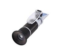 Spacnana Réfractomètre Antigel, Outil de Test de Glycol de Haute Précision pour Batterie de Voiture et Liquide de Refroidissement Moteur avec étui de Transport