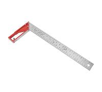 Spacnana Règle Carrée Multi-Angle en Acier Inoxydable 25 Cm 40 Cm, avec échelle et Poignée à Angle Droit de 90 Degrés, pour le Marquage de Menuiserie et le Travail du Bois (40cm)