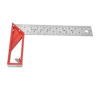 Spacnana Règle Carrée Multi-Angle en Acier Inoxydable 25 Cm 40 Cm, avec échelle et Poignée à Angle Droit de 90 Degrés, pour le Marquage de Menuiserie et le Travail du Bois (25CM)