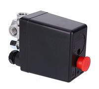 Spacnana Régulateur D'air FB30, Pressostat Pneumatique monophasé 220 V 4 Voies pour Compresseur D'air, avec Mode D'entraînement électrique et Plage de Pression de 0,8 MPA