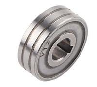 Spacnana Roue d'Alimentation en Fil de Soudage, Rouleau en Acier Inoxydable avec Guide de Précision pour un Soudage MIG Fluide, Diamètre de 1,2 Mm pour une Alimentation Efficace du Fil (1,2 mm)