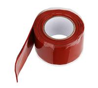 Spacnana Ruban Adhésif pour Tuyaux en PVC PPR à Forte Adhérence, Joint Rapide Facile à Couper pour des Réparations Polyvalentes, 1 Mètre Blanc Rouge adapté aux Applications de Tuyaux Domestiques