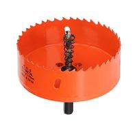 Spacnana Scie Cloche Bimétallique, Acier Rapide avec Arbre Robuste pour Planches de Cornhole, Diamètre de 4-5/16 Pouces, Parfaite pour la Coupe du Métal (3-15/16"(100 mm))