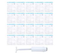 Spacnana Séchoir à Filament, Sac de Rangement Sous Vide en Plastique, Garde les Filaments au Sec avec Extracteur de Pompe à Air, Idéal pour l' 3D PLA, Prolonge la Durée de Vie du Filament