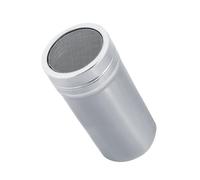 Spacnana Shaker à Chocolat en Acier Inoxydable, Sucre Glace en Poudre, Farine de Cacao, Tamis à café avec Couvercle Anti-poussière, pour la Cuisson, la Cuisine, le Restaurant à Domicile (L)
