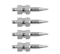 Spacnana Sonde d'humidimètre, Matériau en Fer, 4 Pièces Sondes de Remplacement Faciles à Installer pour le Bois et les Matériaux de Construction