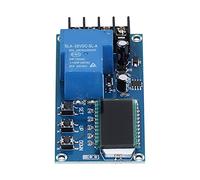 Spacnana Spacnana Module de Contrôle de Charge de Batterie Réglable, Contrôleur de Charge Numérique pour les Types de Batterie, DC 6-60 V avec Fonction de Relais Automatique pour une Efficace