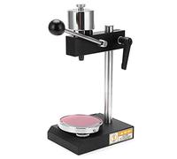 Spacnana Support de Testeur de dureté en Caoutchouc, Duromètre Portable, Support de Testeur de dureté Shore avec Base en Marbre Noir pour Type A et C, SLX-AC