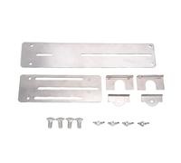 Spacnana Support pour Pierre à Aiguiser, Pont D'évier Réglable en Acier Inoxydable pour Pierre à Aiguiser de 7 à 23,5 Cm, avec Vis à Oreilles pour un Affûtage sécurisé, Convient aux