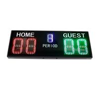 Spacnana Tableau de Bord électronique LED Tableau de Bord Numérique Portable de Basket-Ball Affichage à 5 Chiffres avec Télécommande pour l'entraînement et la Pratique du Basket-Ball, du Football, du